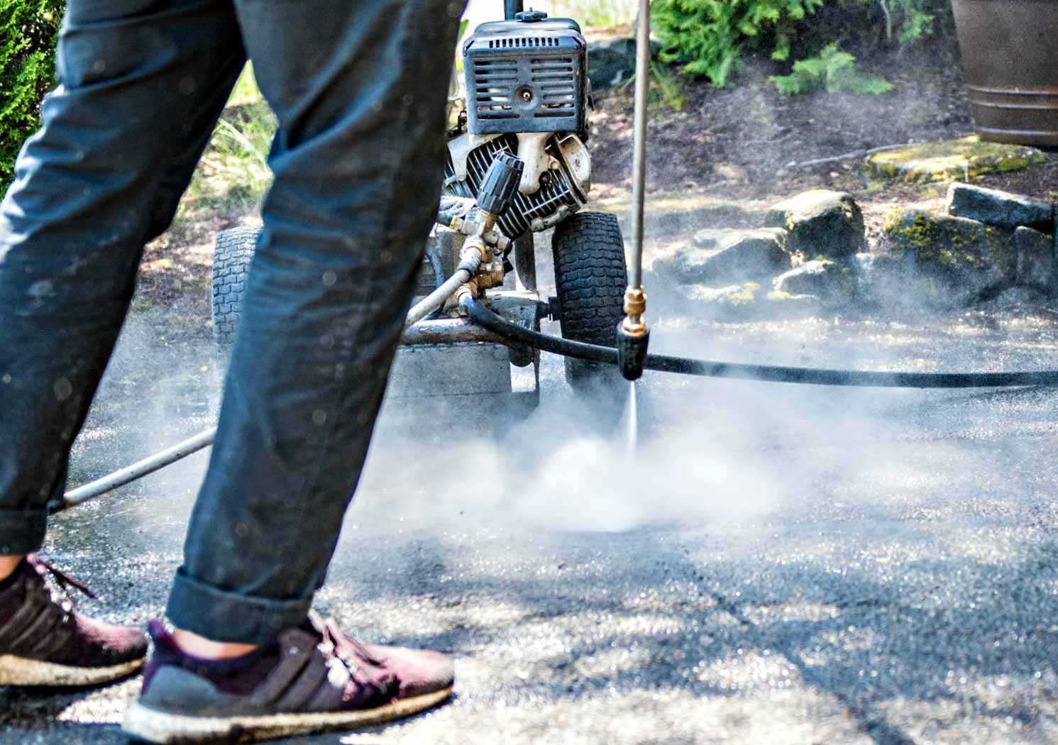Pressure Washing Moss and Algae in Portland, OR